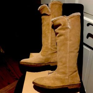 NIB J. Crew 6 shearling boots
